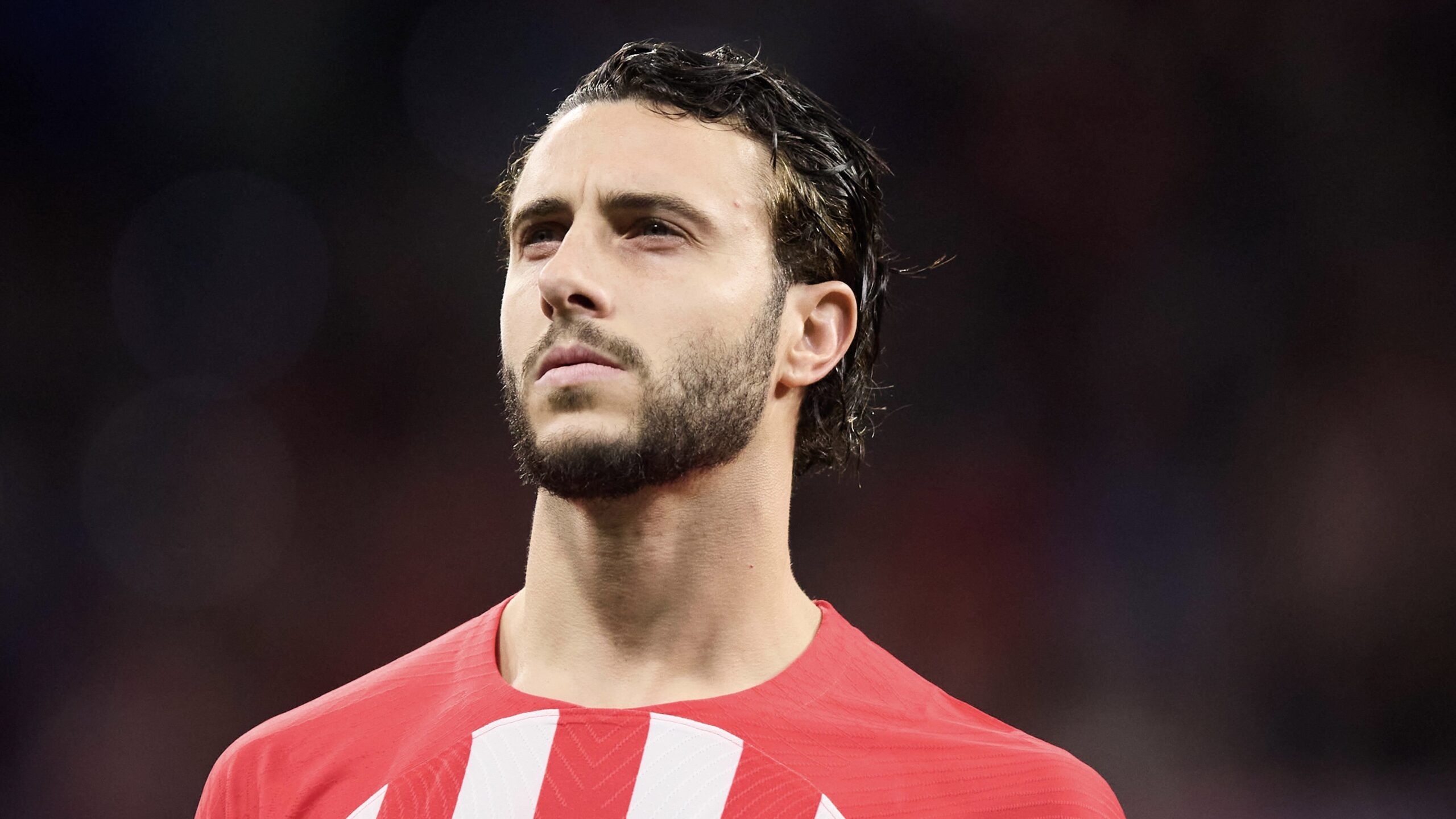 Mario Hermoso con la maglia dell’Atletico Madrid