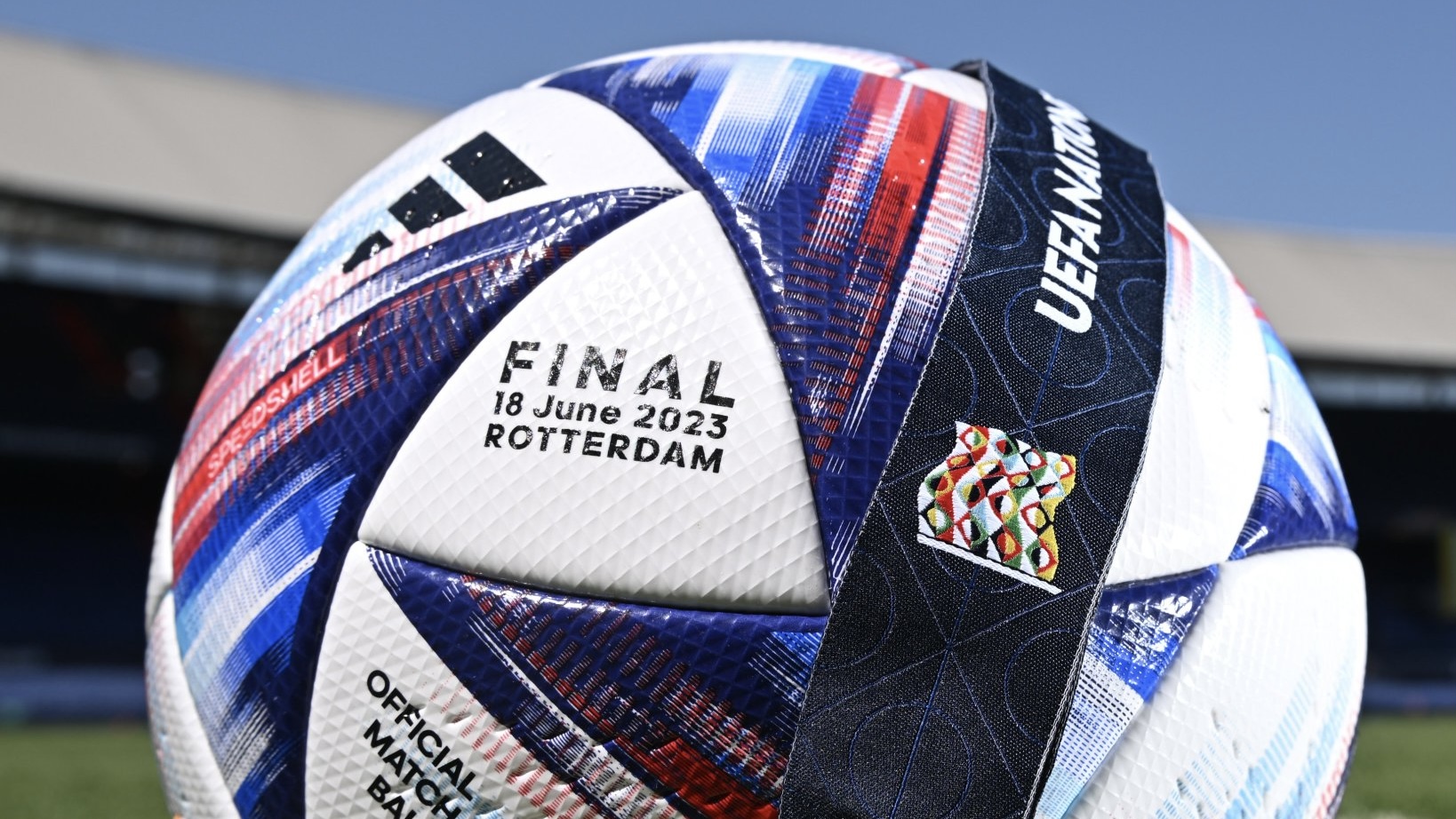 Il pallone della scorsa edizione della UEFA Nations League