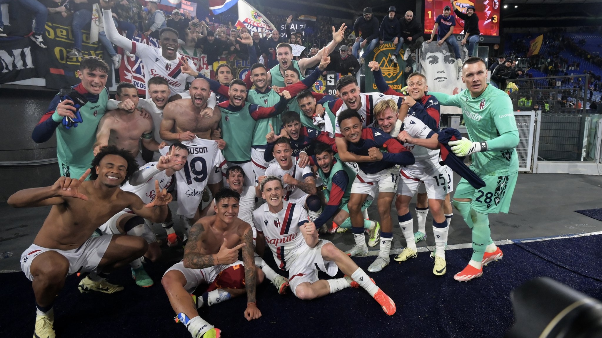 Il Bologna grazie alla vittoria contro il Bologna si avvicina sempre di più al sogno Champions League (X Bologna) direttacalciomercato.com