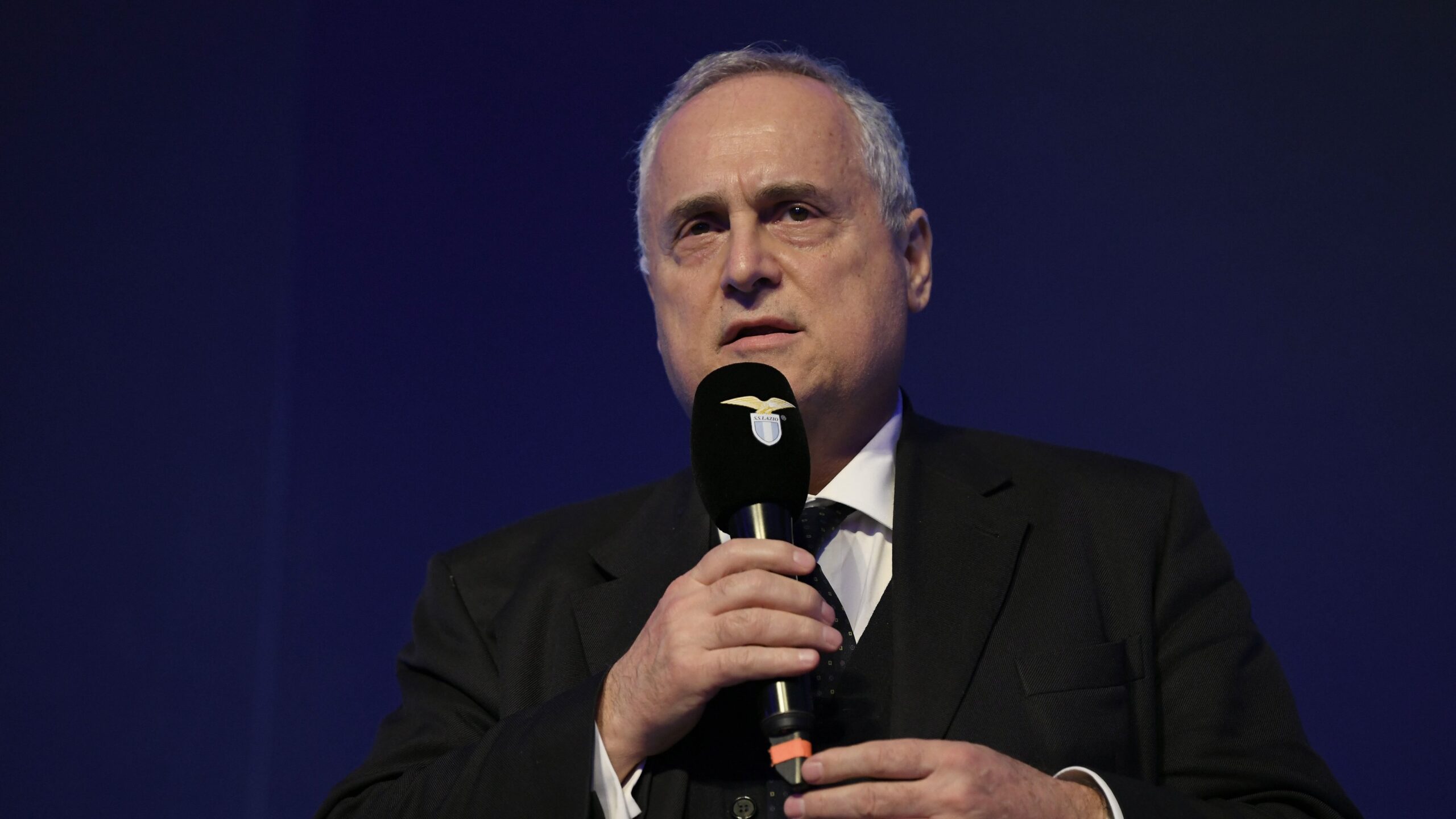 Claudio Lotito, presidente della Lazio