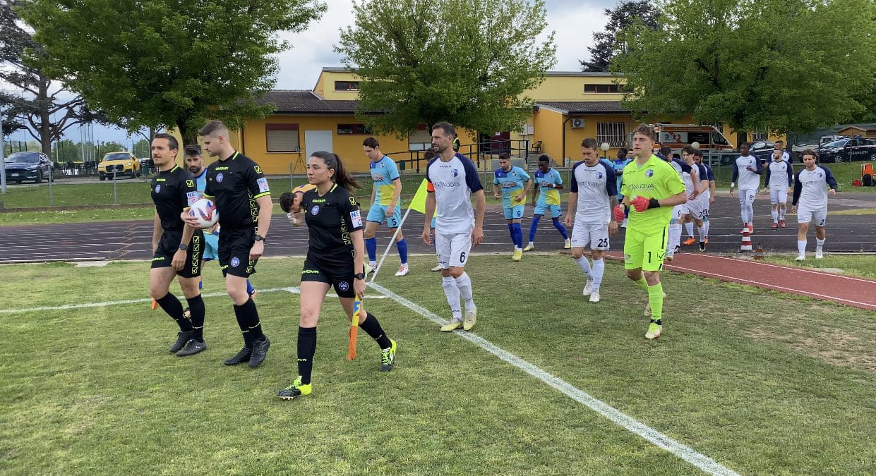 La Clivense scende in campo per un match di Serie D (X Clivense) direttacalciomercato.com