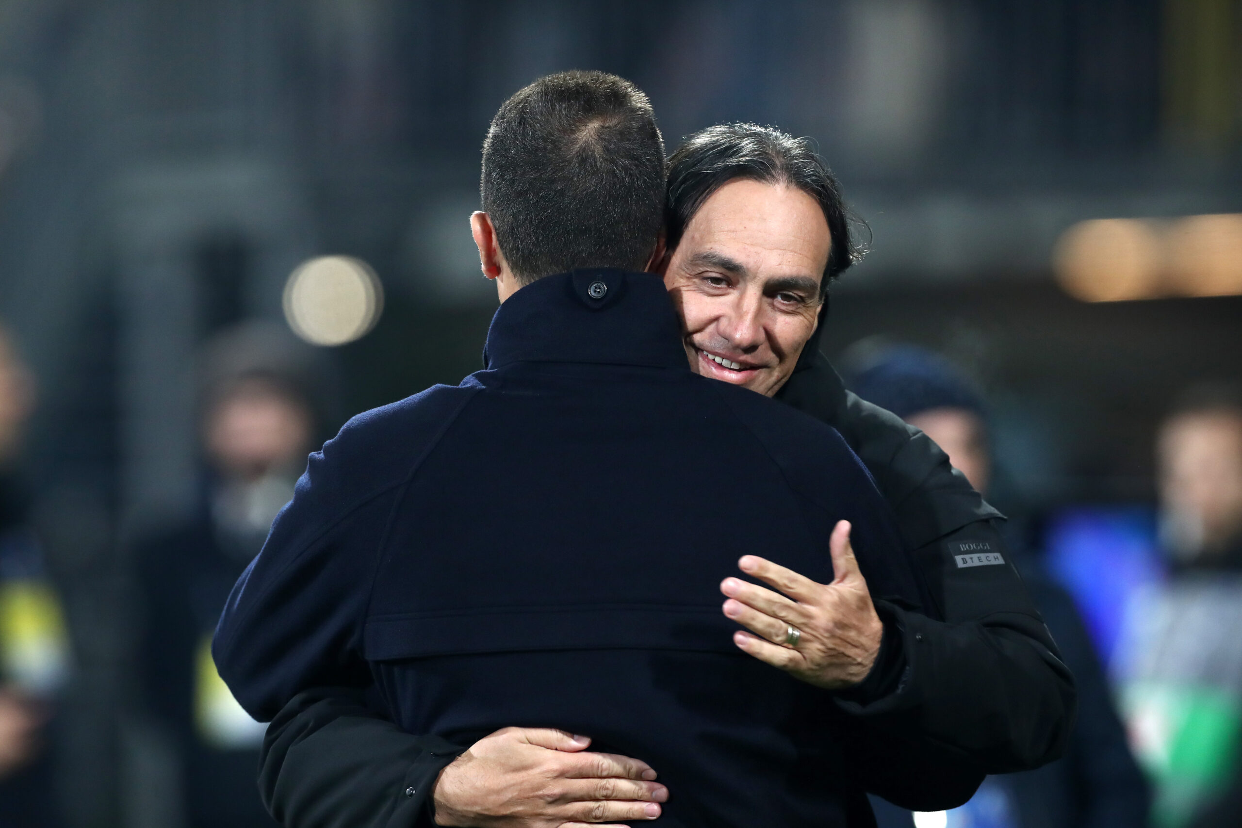 Thiago Motta con Alessandro Nesta 